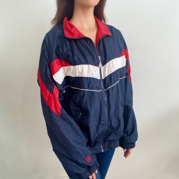 Vintage Other - Vintage Wilson windbreaker jacket blue white red